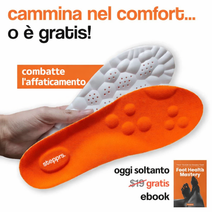 Plantari ortopedici per fascite plantare e dolore ai piedi - Belora Stepprs®